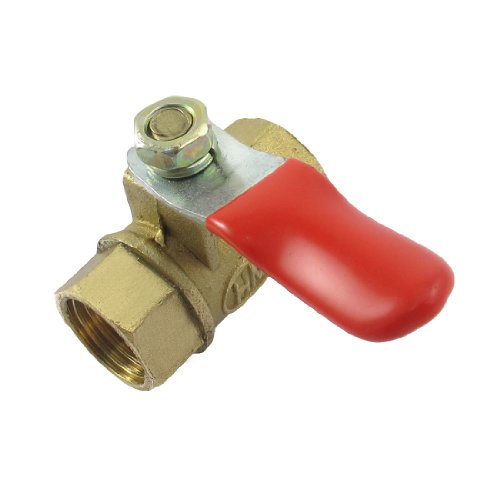 Ruilogod Wasser Gas Control 1/4" F / F Gewindestufe Griff Vollanschluss-Kugelhahn Ruilogod Wasser Gas Control 1/4" F / F Gewindestufe Griff Vollanschluss-Kugelhahn von Ruilogod