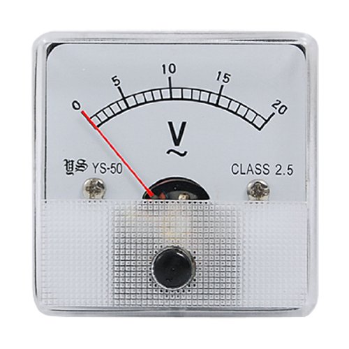 Ruilogod YS-50 AC 0-20V Klasse 2.5 Genauigkeit Analoger Voltmeter Panel Meter Ruilogod YS-50 AC 0-20V Klasse 2.5 Genauigkeit Analoger Voltmeter Panel Meter von Ruilogod