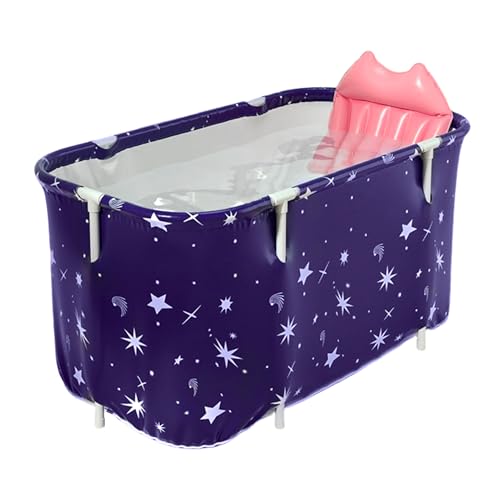 Klappbare Badewanne - Faltbare Badezuber | Rechteckige Duschtasse Badeeimer für Täglichen Gebrauch Reise Haushalt Kinder Badezimmer Outdoor Erwachsene Camping von Ruilonghai