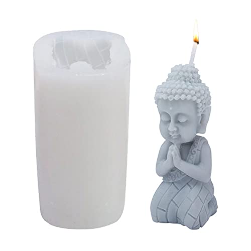 Ruilonghai Buddha Silikonform Kerze | Duftkerzen Machen Form Gipshandwerk | Kerzenform | Seifenformen Für Wachs-Schokoladen-Fondant-Dessert, Lebensmittelechtes Silikon Ruilonghai Buddha Silikonform Kerze | Duftkerzen Machen Form Gipshandwerk | Kerzenform | Seifenformen Für Wachs-Schokoladen-Fondant-Dessert, Lebensmittelechtes Silikon von Ruilonghai