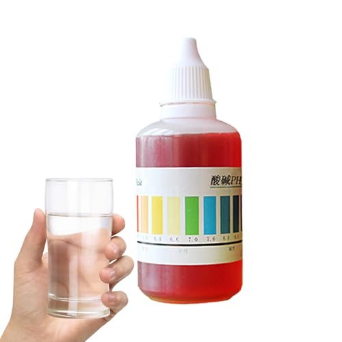 pH Test Lösung | Schwimmbad Ph Test Tropfen 50ml | Testlösung für Schwimmbäder und Trinkwasseranalyse Agent für Aquarium Wasserqualitätstest pH Test Lösung | Schwimmbad Ph Test Tropfen 50ml | Testlösung für Schwimmbäder und Trinkwasseranalyse Agent für Aquarium Wasserqualitätstest von Ruilonghai