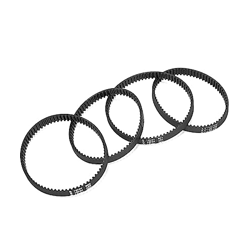 Staubsauger-Antriebsriemen 1606419 & 1606418, kompatibel mit Bissell ProHeat 2X Revolution 1548, 1550, 1551, 15501, 15504, 15505, 4 Stück von Ruimou
