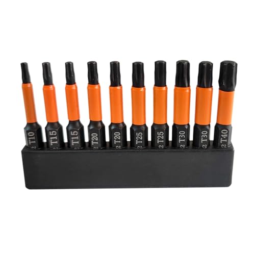 10 Pcs Kopfschraubendreher Bit Sechs Sechskant Shank Stahl Sicherheitsschraubendreher Werkzeug Manipulations MAGNETIG BIT Hochwertiger Schraubenschlüssel Set 10 Pcs Kopfschraubendreher Bit Sechs Sechskant Shank Stahl Sicherheitsschraubendreher Werkzeug Manipulations MAGNETIG BIT Hochwertiger Schraubenschlüssel Set von Ruiogoe
