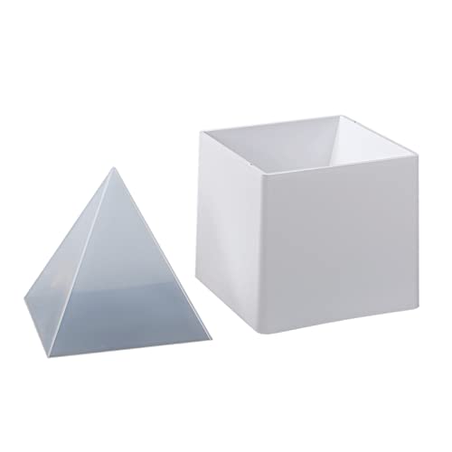 12 Cm Pyramide Epoxidharzform Handgefertigte Ornamente Silikonform Handwerksform 12 Cm Pyramide Epoxidharzform Handgefertigte Ornamente Silikonform Handwerksform von Ruiogoe
