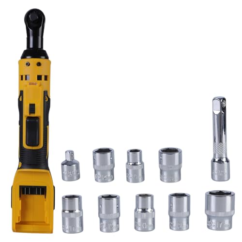 3/8 "schnurloser Ratschenschlüssel 3/8" Stromversabtungsschlüssel Werkzeug Kits 7x Sockets Verlängerungsstange 1/4 "Adapter Variable Speed Automotive Repair Tool 3/8 "schnurloser Ratschenschlüssel 3/8" Stromversabtungsschlüssel Werkzeug Kits 7x Sockets Verlängerungsstange 1/4 "Adapter Variable Speed Automotive Repair Tool von Ruiogoe