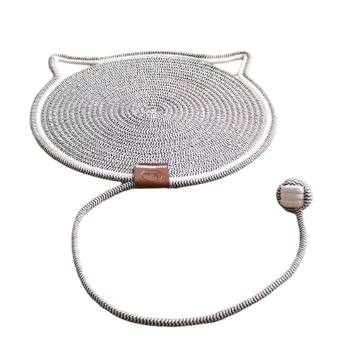 Baumwollseilkatzen Kratzen Post Matte Spaßtümer Für Katzen Um Krallen Zu Mahlen Und Stress Feature Kee Resistentes Design Zu Lindern Baumwollseilkatzen Kratzen Post Matte Spaßtümer Für Katzen Um Krallen Zu Mahlen Und Stress Feature Kee Resistentes Design Zu Lindern von Ruiogoe