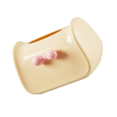 Benutzerfreundlicher Square Tissue Box Case Funktional Tissue Box Spender Mit Bowknot Dekoration Für Schreibtischorganisation Netter Container Benutzerfreundlicher Square Tissue Box Case Funktional Tissue Box Spender Mit Bowknot Dekoration Für Schreibtischorganisation Netter Container von Ruiogoe