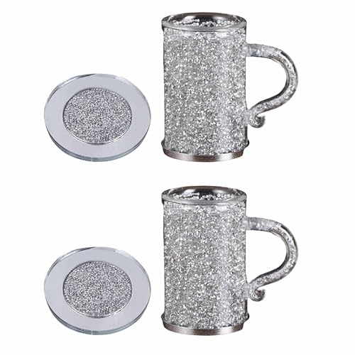 Glas Kaffee Tasse Mit Weingläser Bier Tees Tassen Doppelschicht Isolierung Kaffeetassen Getränkewarenkristallglas Tasse von Ruiogoe