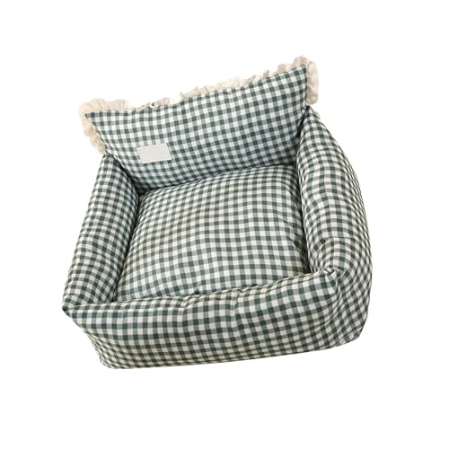 Haltbarkeit Haustiersofa Waschbarer Hund Couch Hunde Couch Cords Fleece Bett Für Haustier Easy Removable Cover Warmes Bett von Ruiogoe