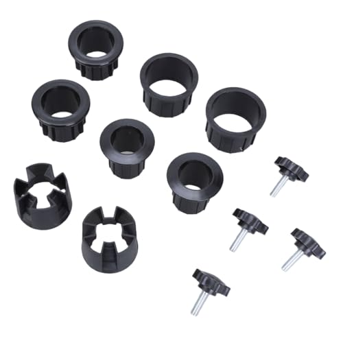 Ruiogoe 12pcs Parasol Basis Stützlochringe Stecker Deckungen Terrassenschirme Austauscher Handknöpf von Ruiogoe