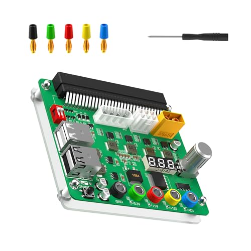Ruiogoe Einstellbare Spannungsspannungsnetz Versorgungsscheibe 3 30 V/5V/12 V/USB2.0 Computeradapter Boards Ersatzteil von Ruiogoe