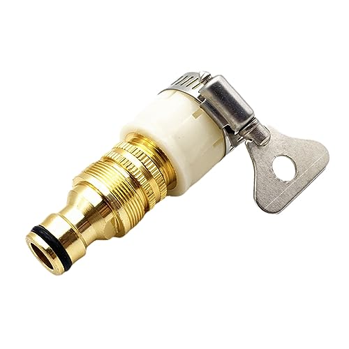 Ruiogoe Universeller Weiblicher Wasserhahn Adapter Messing Tap Zum Schlauchanschluss Für Gartenschläuche Und Sprühpistolen Ruiogoe Universeller Weiblicher Wasserhahn Adapter Messing Tap Zum Schlauchanschluss Für Gartenschläuche Und Sprühpistolen von Ruiogoe