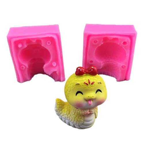 Schreibtisch Ornament Form Flexibler Silikonform Für Schlangen Figur Geformte Dekoration Gipsform Schmuck Schmuck Making Puddings Fondant Fondant von Ruiogoe