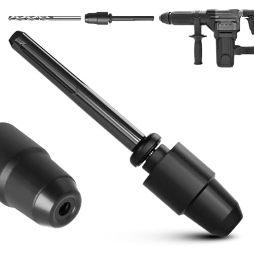 SDS Max auf SDS Plus Adapter für Bohrhämmer,Bohrfutter Hammerbohrer Beton Bohrer,Bohrfutter Adapter Konverter, Bohrer Konverter Schaft Quick Tool von Ruioomeep