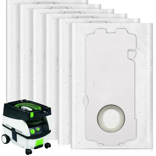 Ruiqas 10 Stück Staubsaugerbeutel für CT MINI/CT MIDI/CT 15 Seit 2019 Erhältlich, Wiederverwendbar Große Kapazität Filtersack Zubehör für Staubsauger von Ruiqas
