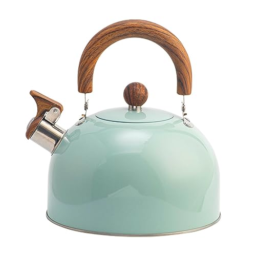 Ruiqas 3 L Rostfreie Stähle Wasserkessel Induktion Pfeifender Teekessel mit Cool-Touch ergonomischer Griff für Gasherd Induktionsherd Ruiqas 3 L Rostfreie Stähle Wasserkessel Induktion Pfeifender Teekessel mit Cool-Touch ergonomischer Griff für Gasherd Induktionsherd von Ruiqas