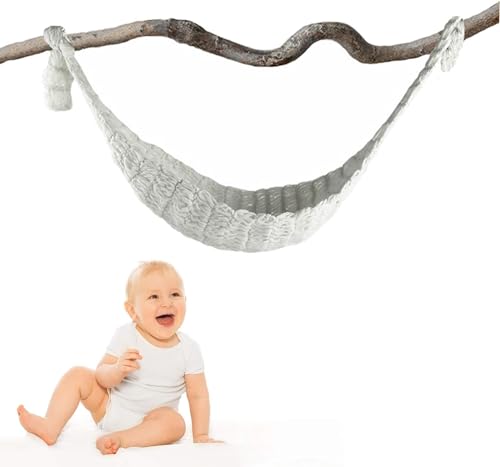 Ruiqas Neugeborenes Baby Tuck Net Durable Hängematte Infant Baby Fotografie Requisiten Net Hängematte für 0-3 Monate Babys von Ruiqas