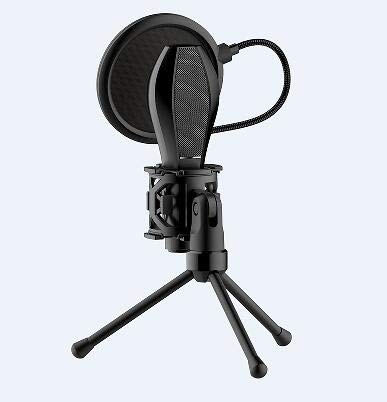 Ruiqas Professionelle Mikrofon Windschutzscheibe Pop Filter MIC Halter mit Stativ Abnehmbare Desktop Mikrofon Halterung Unterstützer Schock Mount Ruiqas Professionelle Mikrofon Windschutzscheibe Pop Filter MIC Halter mit Stativ Abnehmbare Desktop Mikrofon Halterung Unterstützer Schock Mount von Ruiqas