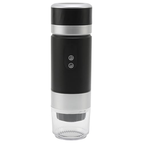 Ruiqas Tragbare elektrische Espressomaschine 20 Bar Kleine elektrische Espressomaschine Kompatibel mit NS, DG Pods Gemahlener Kaffee von Ruiqas