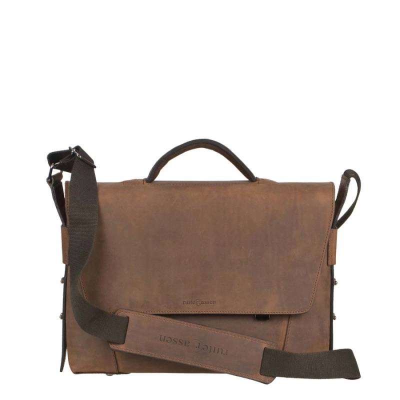 Aktentasche Leder 40x30cm mit 3 Fächern "Vanguard" ranger braun 2178-73 Ruitertassen von Ruitertassen
