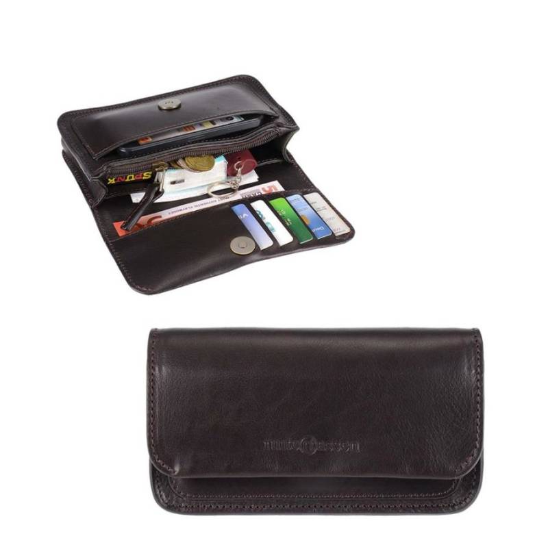 Gürteltasche Leder 18x10cm "Classic Premium" dunkelbraun 2622-13 Ruitertassen von Ruitertassen