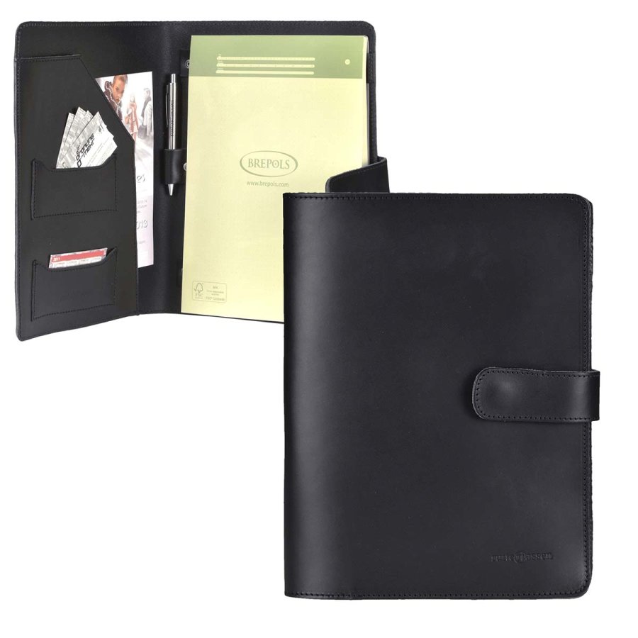 Ruitertassen Schreibmappe Leder schwarz A4-Format 112810 Ruitertassen Schreibmappe Leder schwarz A4-Format 112810 von Ruitertassen