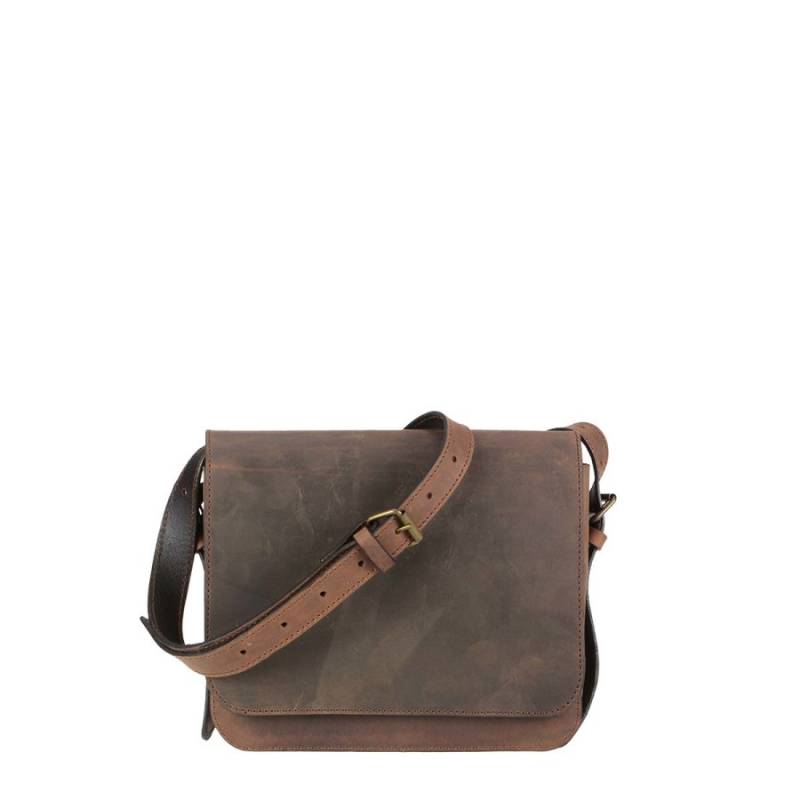 Ruitertassen Umhängetasche Leder braun 1 Fach 732521T von Ruitertassen