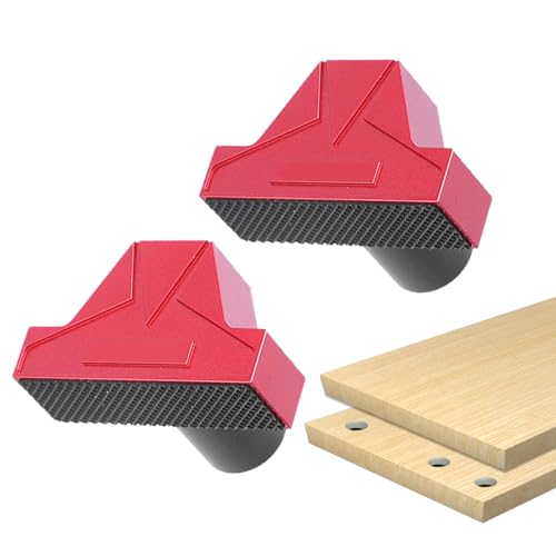 Rukjmqi Bankhunde, Werkbankstift Klemme 2er Set, Schnellspanner Stopper Für Möbelbau Tischlerei Heimwerker Rukjmqi Bankhunde, Werkbankstift Klemme 2er Set, Schnellspanner Stopper Für Möbelbau Tischlerei Heimwerker von Rukjmqi
