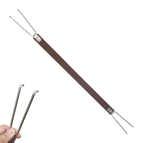 Rukjmqi Griff | Feuerstelle Werkzeug | Tragbarer Griff Mit Edelstahl Haken Für Grill Camping Outdoor Indoor Tisch Wanderung Rukjmqi Griff | Feuerstelle Werkzeug | Tragbarer Griff Mit Edelstahl Haken Für Grill Camping Outdoor Indoor Tisch Wanderung von Rukjmqi