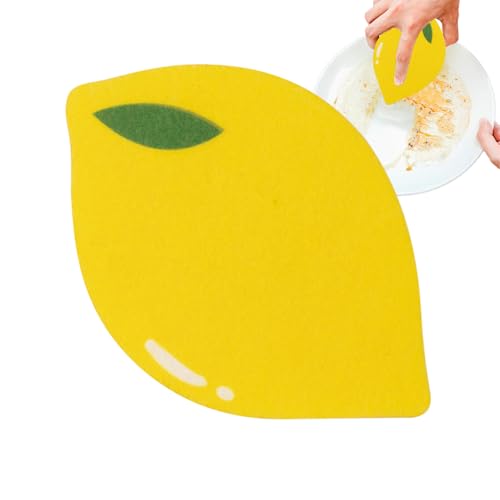 Rukjmqi Küchenschwämme | Geschirrschwamm - Fruchtförmige Spülpads Zur Reinigung Von Töpfen Pfannen Fliesen Badewannen Badezimmer Haushalt Grills von Rukjmqi