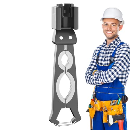 Rukjmqi Multifunktionaler Spülen-Schlüssel,Tragbarer Sanitär Schraubenschlüssel - Verstellbares Multifunktions-Werkzeug Für Wartung, Austausch Und Reparatur In Haushalt Und Küche von Rukjmqi