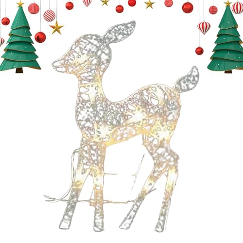 Rukjmqi Rentier Beleuchtet Eisen LED Rentier Re-ntier Familien Silhouetten Set Weihnachten Tier R-entier De-KOR Stehende Re-ntier Rasen Weihnachtsfeiertagsdekoration Für Die Terrasse Rukjmqi Rentier Beleuchtet Eisen LED Rentier Re-ntier Familien Silhouetten Set Weihnachten Tier R-entier De-KOR Stehende Re-ntier Rasen Weihnachtsfeiertagsdekoration Für Die Terrasse von Rukjmqi