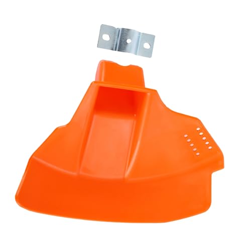 Rukjmqi Trimmer-Abdeckung | Rasen-Trimmerschutz Mit Schutzabdeckung | Gartenschutzschild Zubehör Für 26-28mm Rohrdurchmesser von Rukjmqi