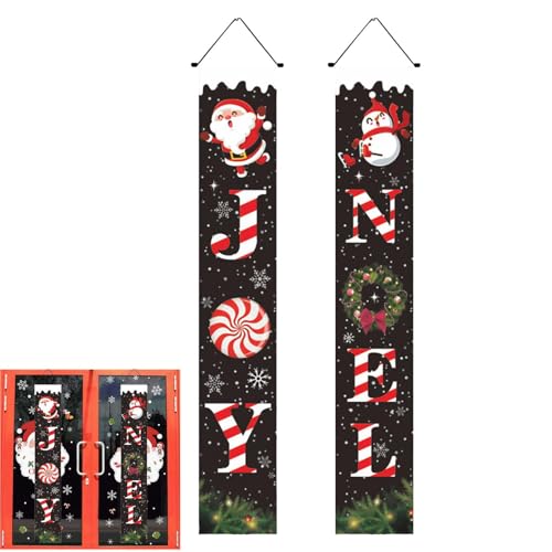 Rukjmqi Weihnachtsbanner für den Außenbereich, Christmas Willkommensschild, Festival Ornament With Cartoon Letters For Restaurant Entrance Garage Garden Gate Patio Cafe Company Rukjmqi Weihnachtsbanner für den Außenbereich, Christmas Willkommensschild, Festival Ornament With Cartoon Letters For Restaurant Entrance Garage Garden Gate Patio Cafe Company von Rukjmqi