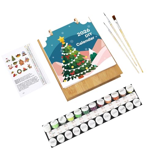 Rukjmqi Weihnachtskalender - Weihnachtsmotive Bemalbarer Schreibtischunterlage Kalender,Bastelbedarf Mal-Utensilien Für Dekoration Kinder Jugendliche Lehrer Familie Zuhause Rukjmqi Weihnachtskalender - Weihnachtsmotive Bemalbarer Schreibtischunterlage Kalender,Bastelbedarf Mal-Utensilien Für Dekoration Kinder Jugendliche Lehrer Familie Zuhause von Rukjmqi
