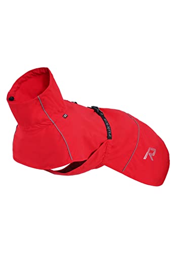 Rukka Pets HAYTON ECO Regenmantel für Hunde Klassisch Rot 50 von Rukka