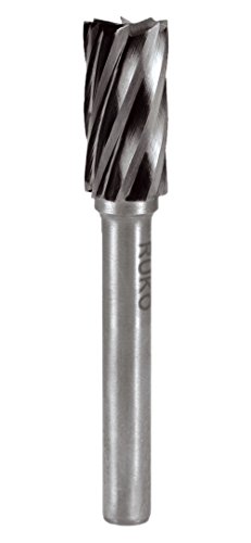 RUKO 116015A - Fresas metal duro para aluminio forma A - ZYA Cilíndrica sin dentado frontal (6 x 58 mm) von Ruko