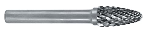 Ruko 116030 Hartmetall-Frässtifte HM Form F Rundbogen (RBF) 6,0 mm von RUKO