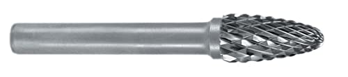 Ruko 116031 Hartmetall-Frässtifte HM Form F Rundbogen (RBF) 8,0 mm von Ruko