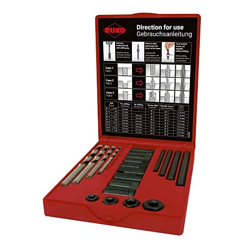 Ruko 244150 Gewinde Ausdrehsatz von RUKO