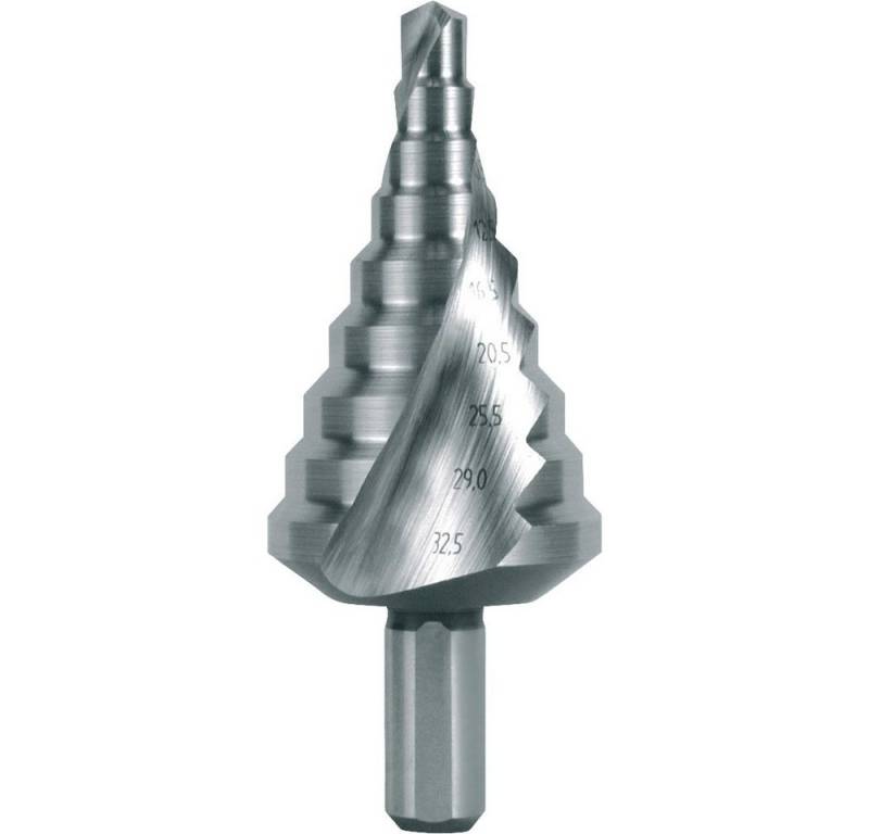 Ruko Metallbohrer RUKO 101092 Stufenbohrer 6.5 - 32.5 mm HSS Gesamtlänge 79 mm 1 St. von Ruko