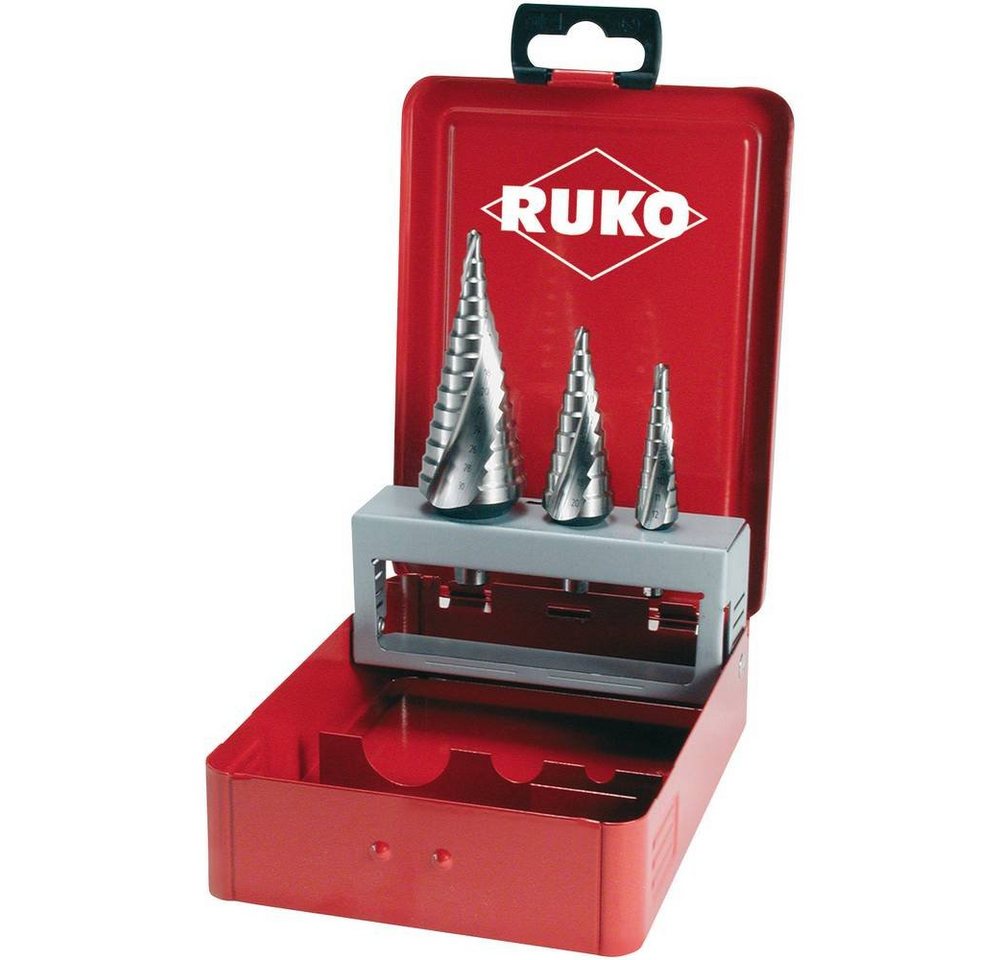 Ruko Metallbohrer Ruko Stufenbohrer-Set 3teilig, 101026E von Ruko