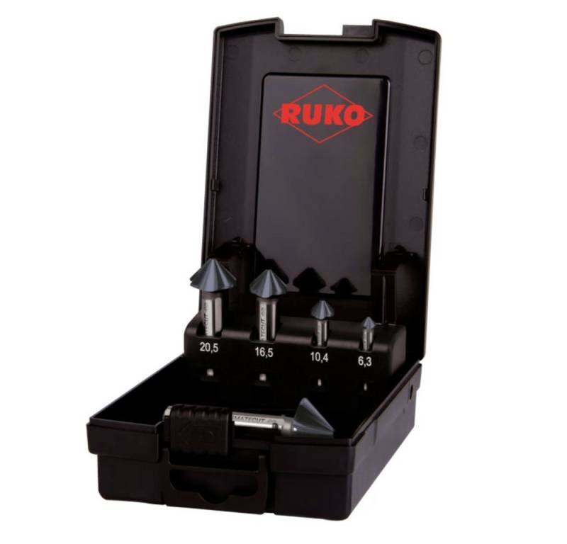 Ruko Senkbohrer RUKO ULTIMATECUT 4S 102891PRO Kegelsenker-Set 5teilig 6.30 mm, 10.40 m von Ruko