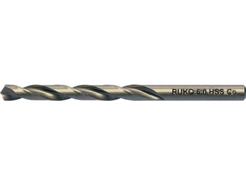 Ruko Spiralbohrer 5er Pack RUKO 215105 Spiralbohrer DIN 338 Typ VA Nenn-Ø 10,5 mm HSS-C von Ruko