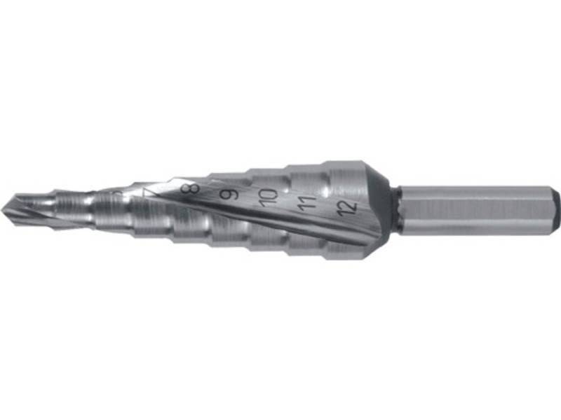 Ruko Stufenbohrer RUKO 101050-9 Stufenbohrer Bohrbereich 4-12 mm HSS spiralgenutet Schn von Ruko