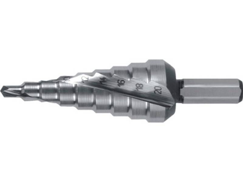 Ruko Stufenbohrer RUKO 101051E Stufenbohrer Bohrbereich 4-20 mm HSS-Co spiralgenutet St Ruko Stufenbohrer RUKO 101051E Stufenbohrer Bohrbereich 4-20 mm HSS-Co spiralgenutet St von Ruko