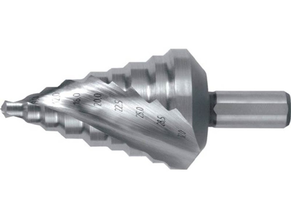 Ruko Stufenbohrer RUKO 101096 Stufenbohrer Bohrbereich 6-32 mm HSS spiralgenutet Stufen Ruko Stufenbohrer RUKO 101096 Stufenbohrer Bohrbereich 6-32 mm HSS spiralgenutet Stufen von Ruko