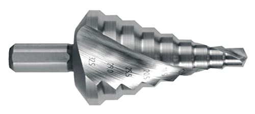 RUKO Stufenbohrer HSS spiralgenutet mit Kreuzanschliff für metrische Kabelverschraubungen Ø 6,5-40,5 mm - 101090/RUKO RUKO Stufenbohrer HSS spiralgenutet mit Kreuzanschliff für metrische Kabelverschraubungen Ø 6,5-40,5 mm - 101090/RUKO von RUKO