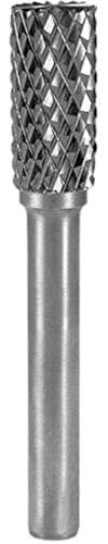 RUKO 116017 - Fresas metal duro forma A - ZYA Cilíndrica con dentado frontal (10 x 60 mm) von Ruko