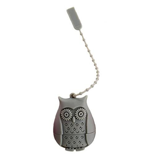 1 Stück Teesieb Ball Silikon Mini Eule Tee Infuser Wiederverwendbare Mini Tee Infusersieb Für Kaffee Herb Punch von Ruluti